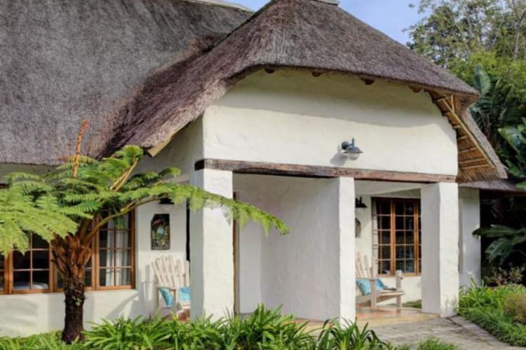 Exterior of lodge